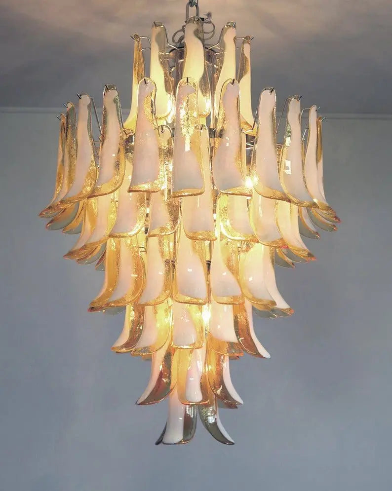 Murano Glass Chandelier – Caramel