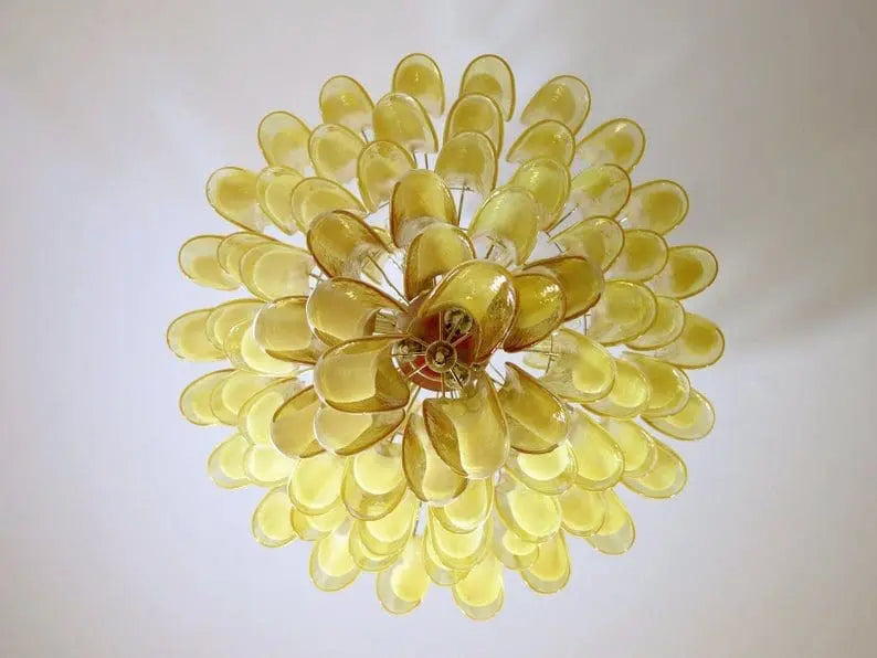 Murano Glass Chandelier – Caramel