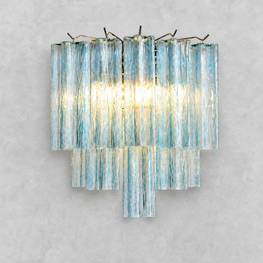 Murano-Style Glass Wall Sconce