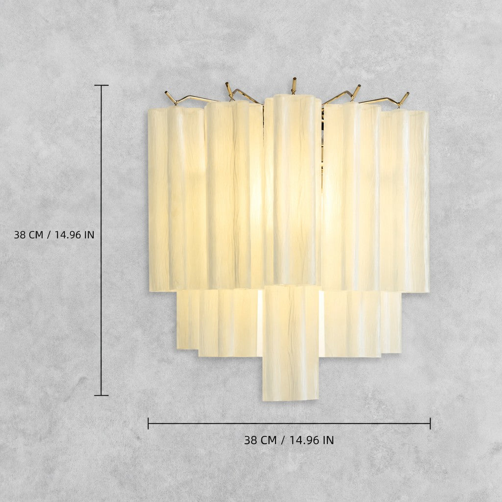 Murano-Style Glass Wall Sconce