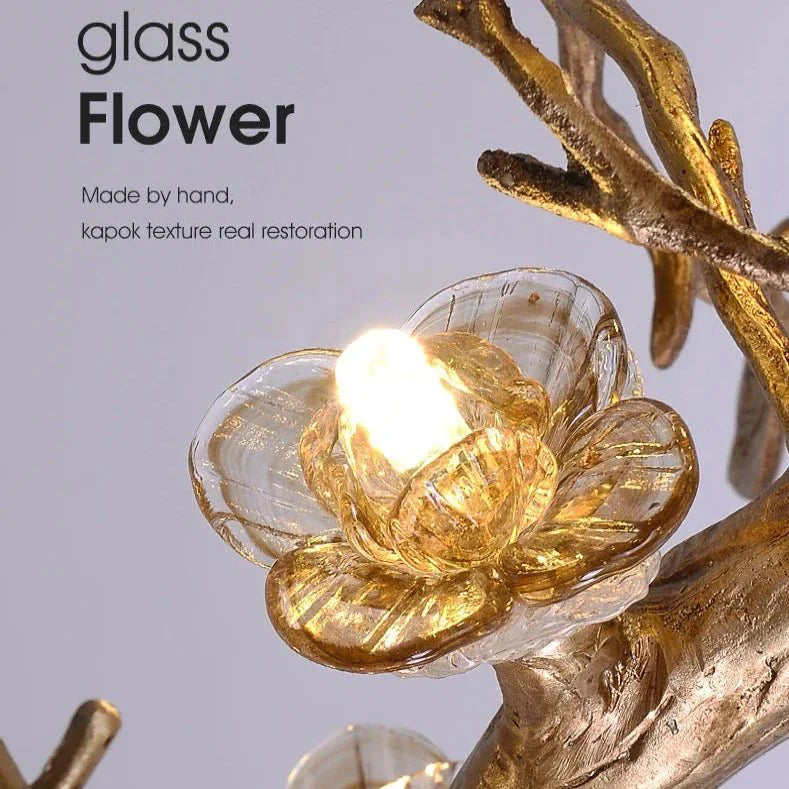 Noa Flower Branch Chandelier - L47.24” (120 cm)Warm White 3000KTrivellolab