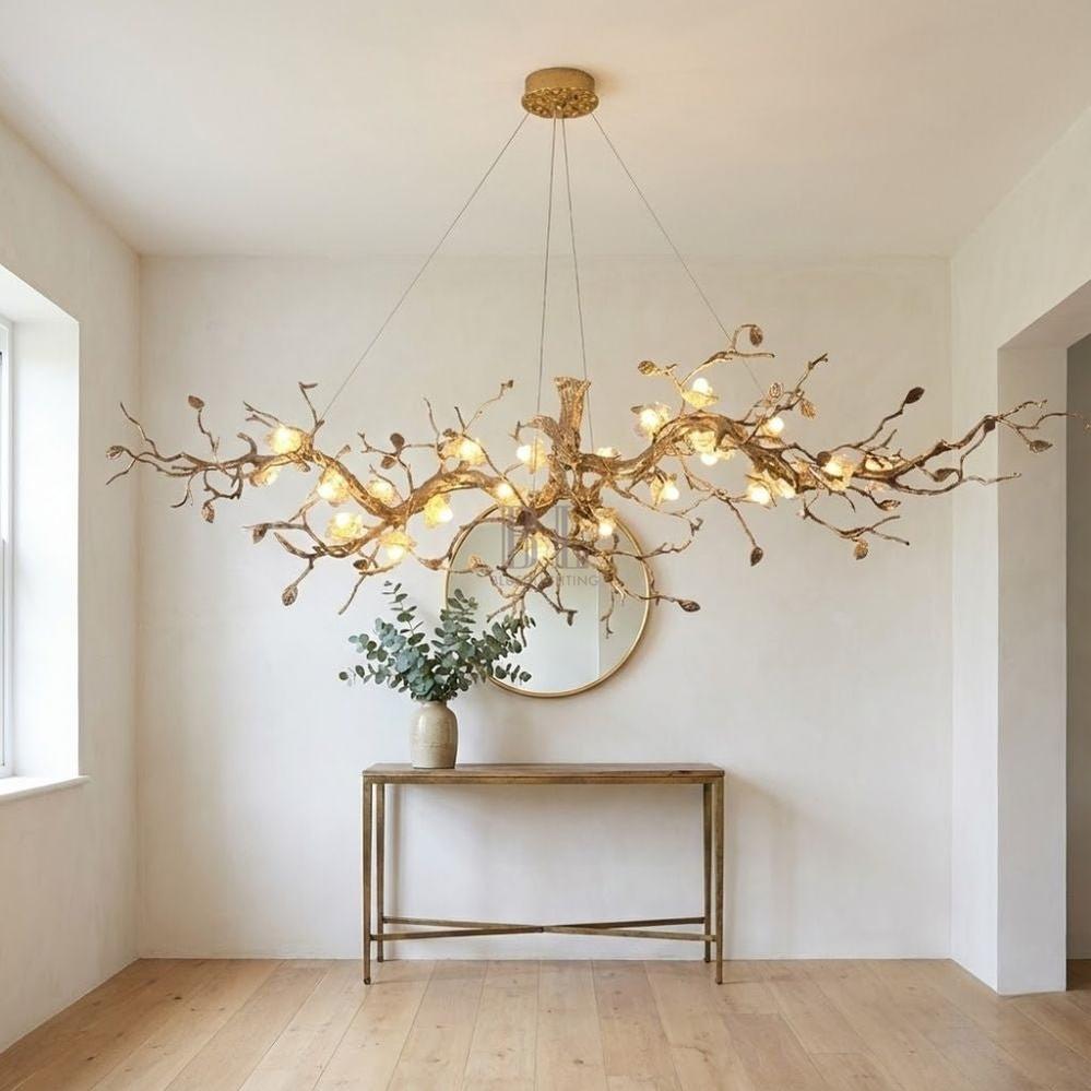Noa Flower Branch Chandelier - L47.24” (120 cm)Warm White 3000KTrivellolab