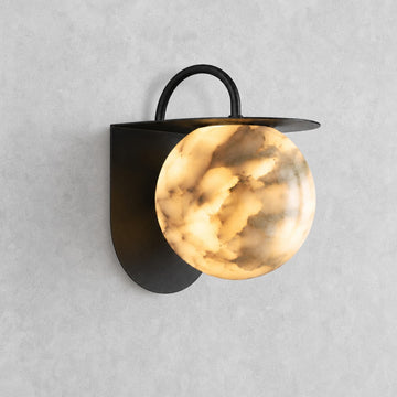 Novera Alabaster Wall Sconce