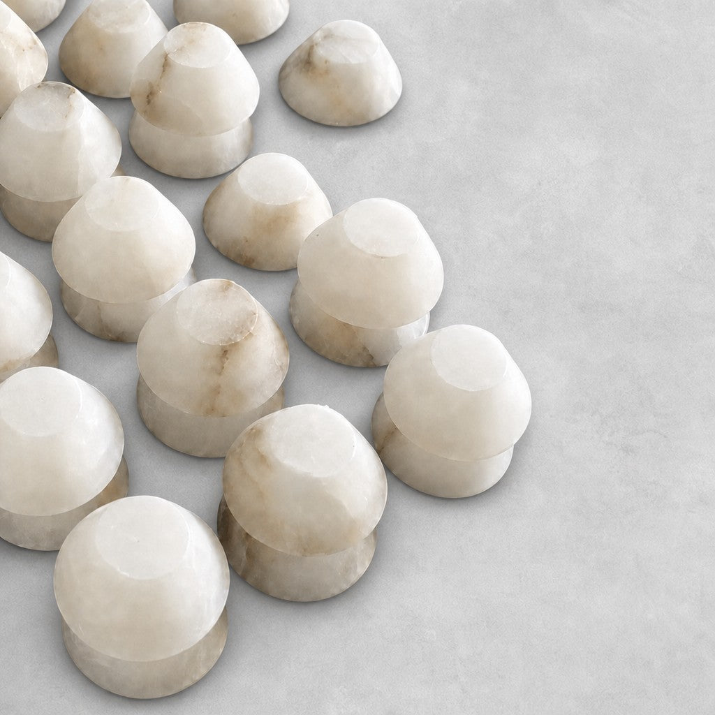 Orba Chain Alabaster Chandelier