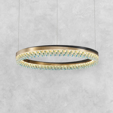 Orion Ring Crystal Chandelier