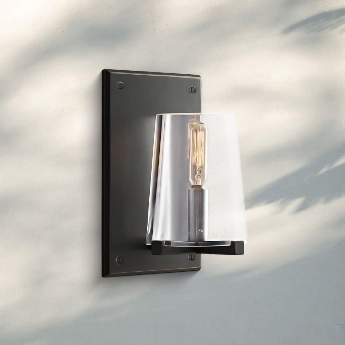 Pauilla Sconce-Matte Black-
