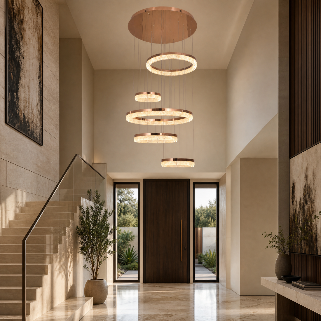Penombra Ring Chandelier — product photo
