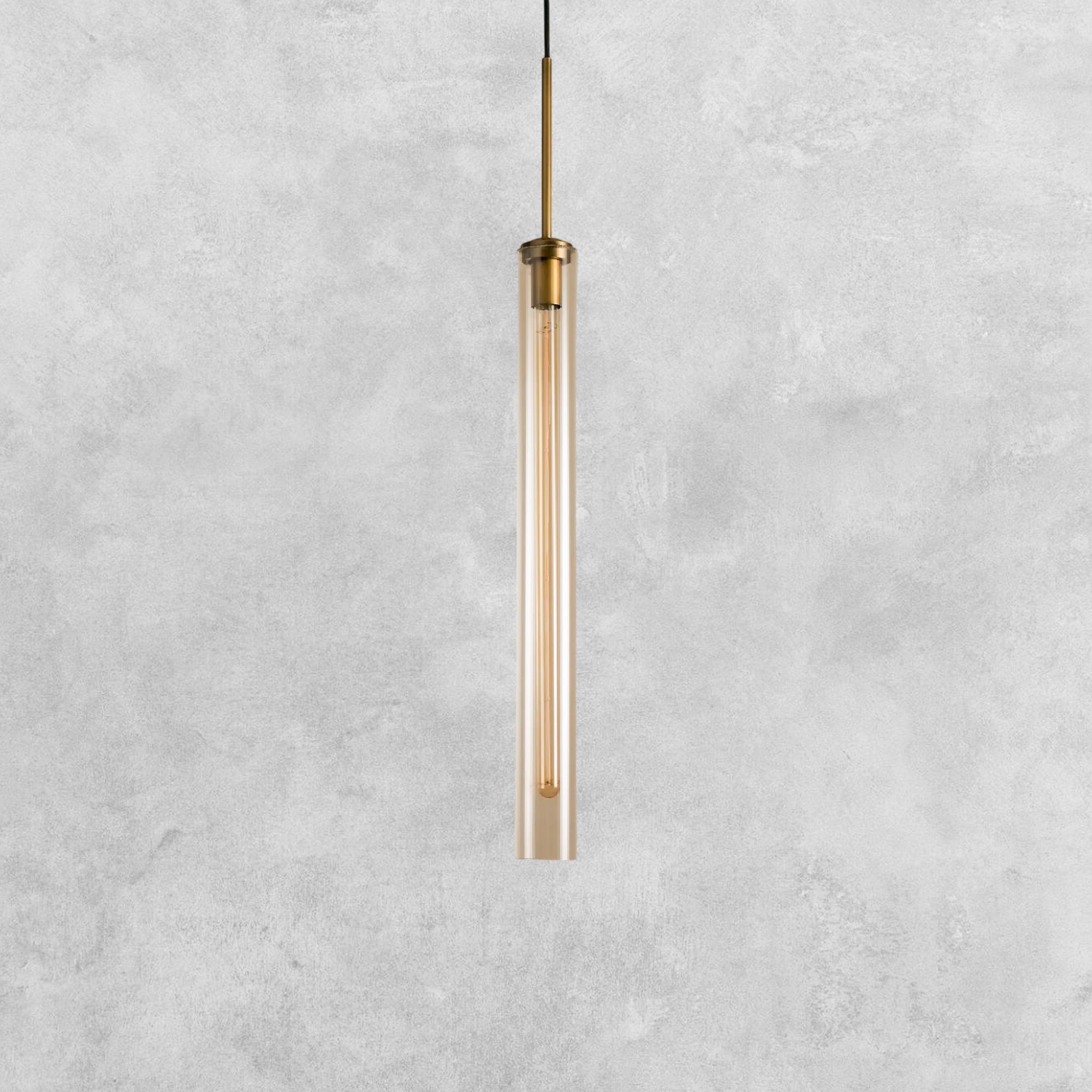 Colleena Fluted Glass Pendant