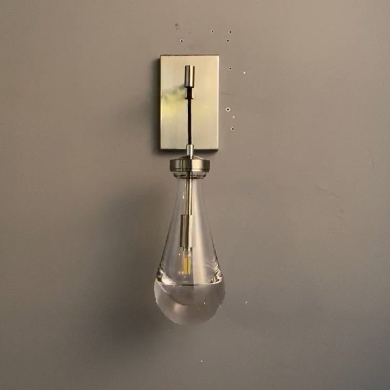 Raindrop Sconce Rod & Cord-wall sconce for bedroom,wall sconce for dining room,wall sconce for stairways,wall sconce for foyer,wall sconce for bathrooms,wall sconce for kitchen,wall sconce for living room-Blushlighting