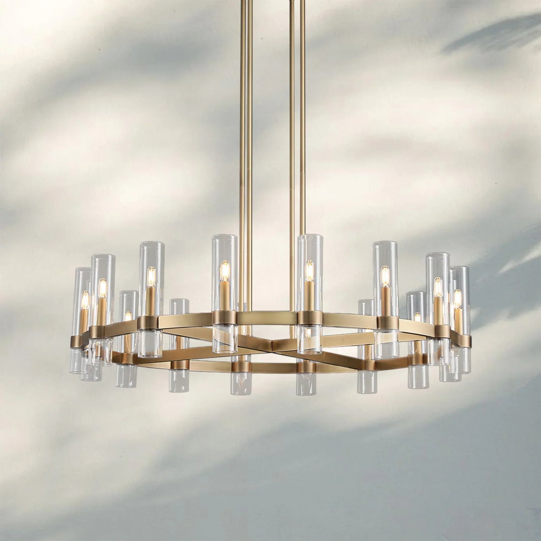 Ravella Glass Round Chandelier-