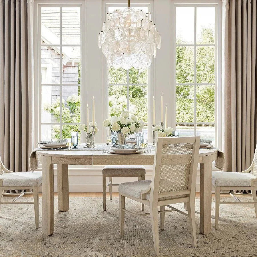 Riviera Glass Disc Chandelier 26" - Trivellolab