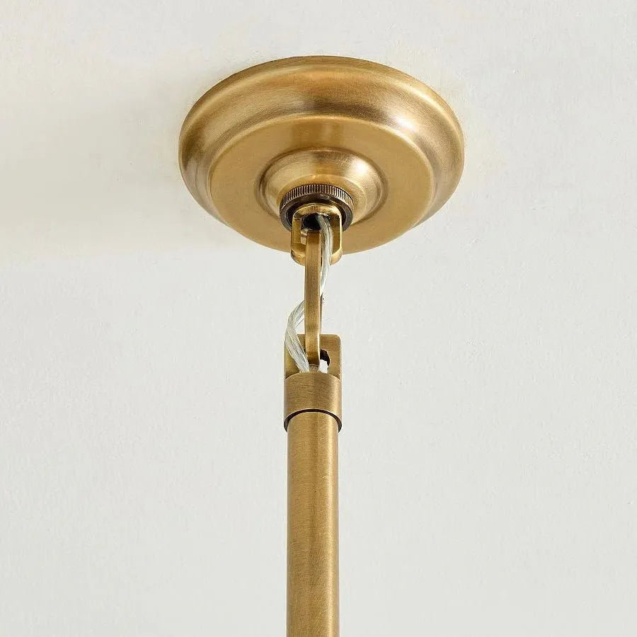 Riviera Glass Disc Chandelier 26" - Trivellolab