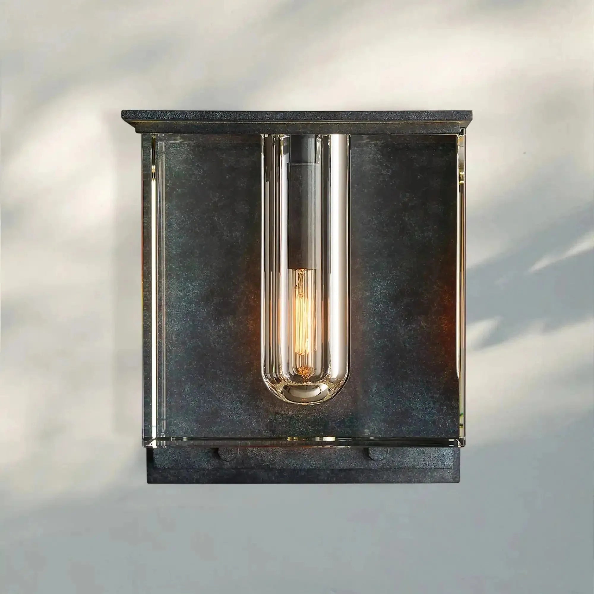 Saviler Cube Wall Sconce - Blushlighting
