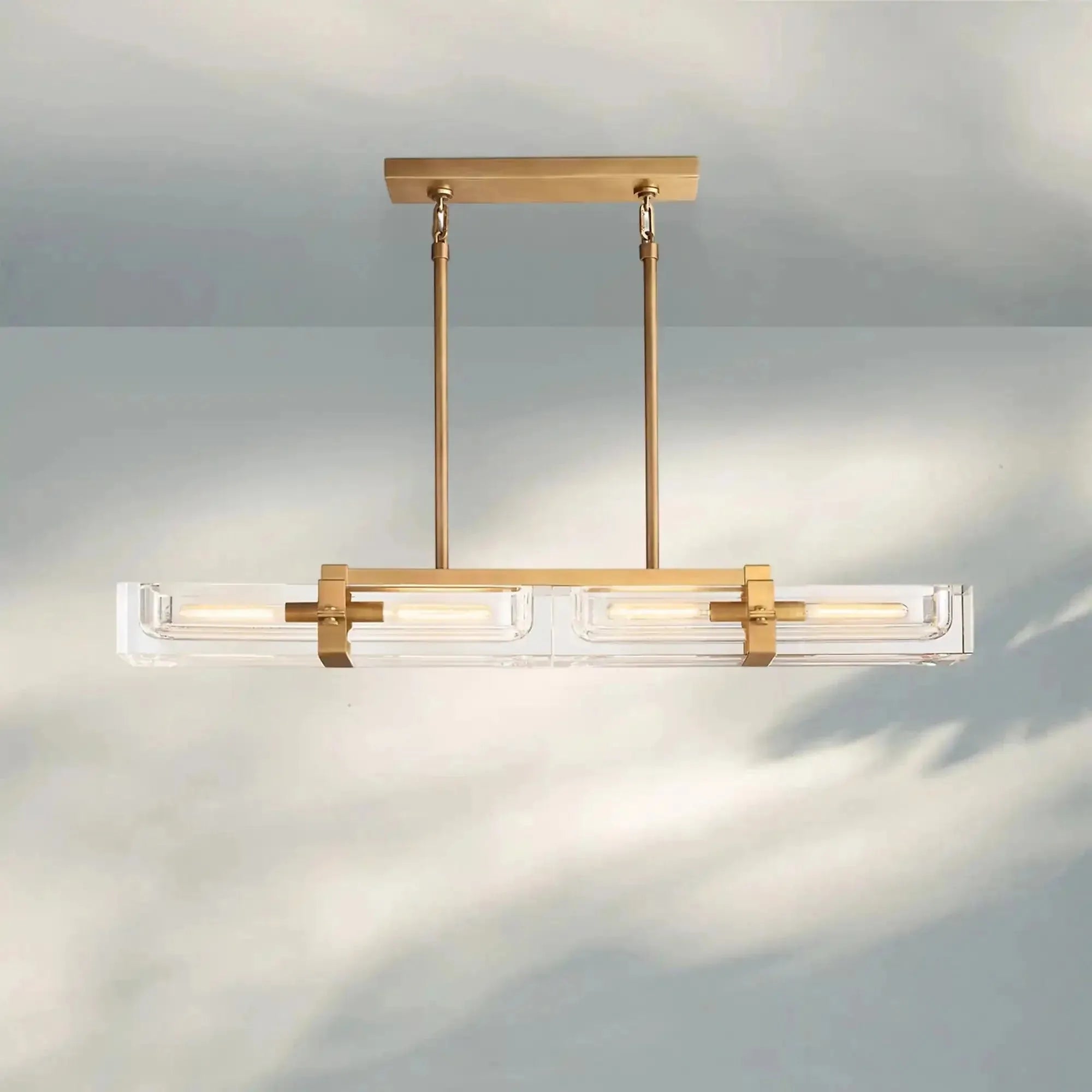 Saviler Linear Chandelier 24" 48" 72" - Blushlighting