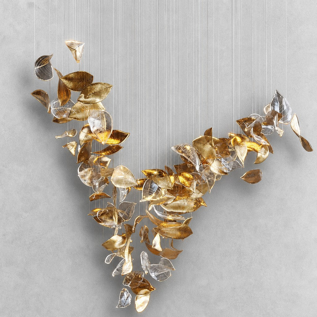 Shake Leaves Chandelier