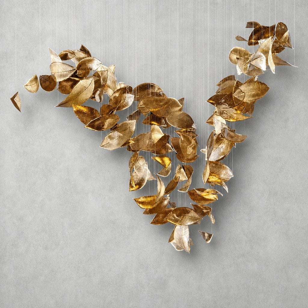 Shake Leaves Chandelier