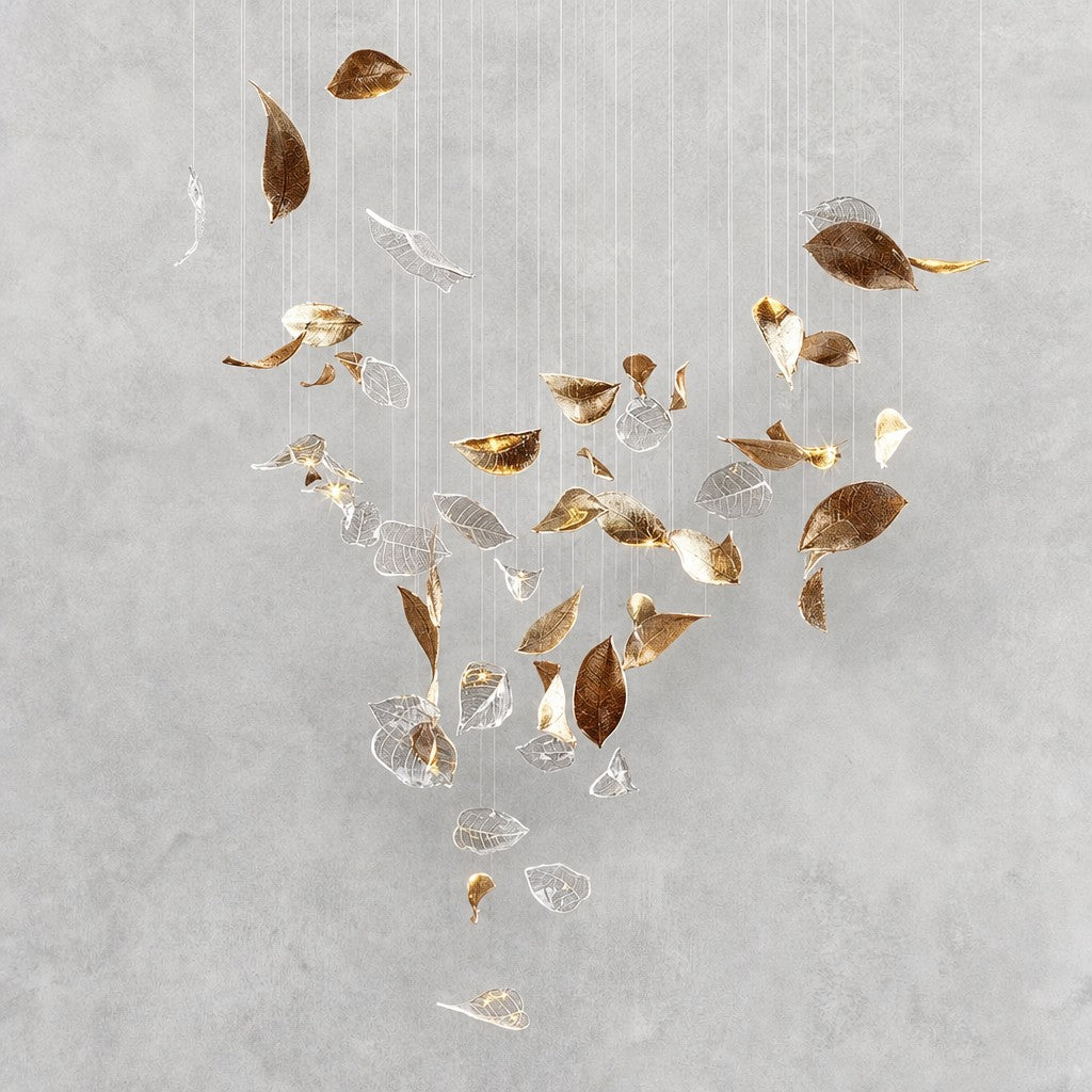 Shake Leaves Chandelier
