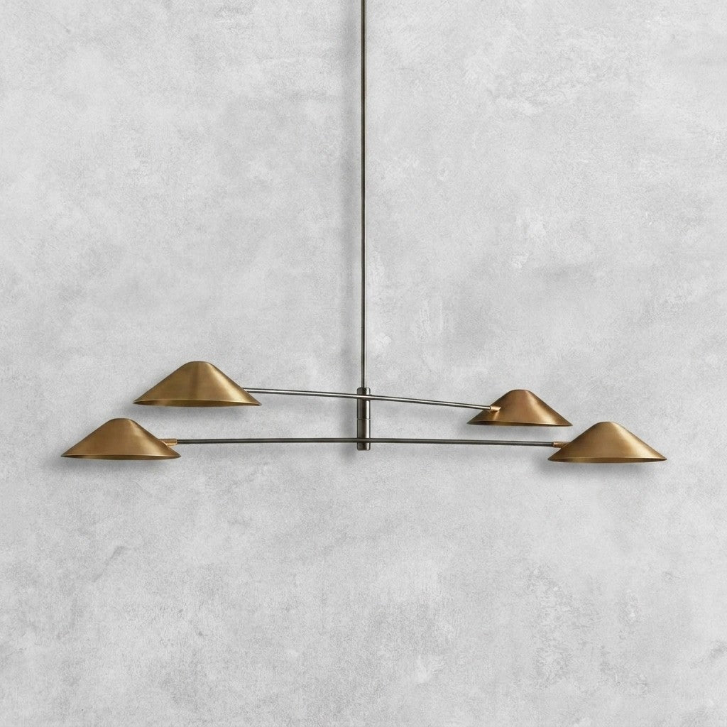 Simms 4-Light Linear Chandelier