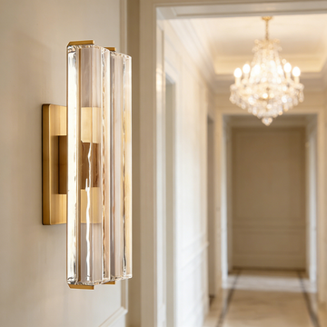 Budubon Crystal Double Sconce