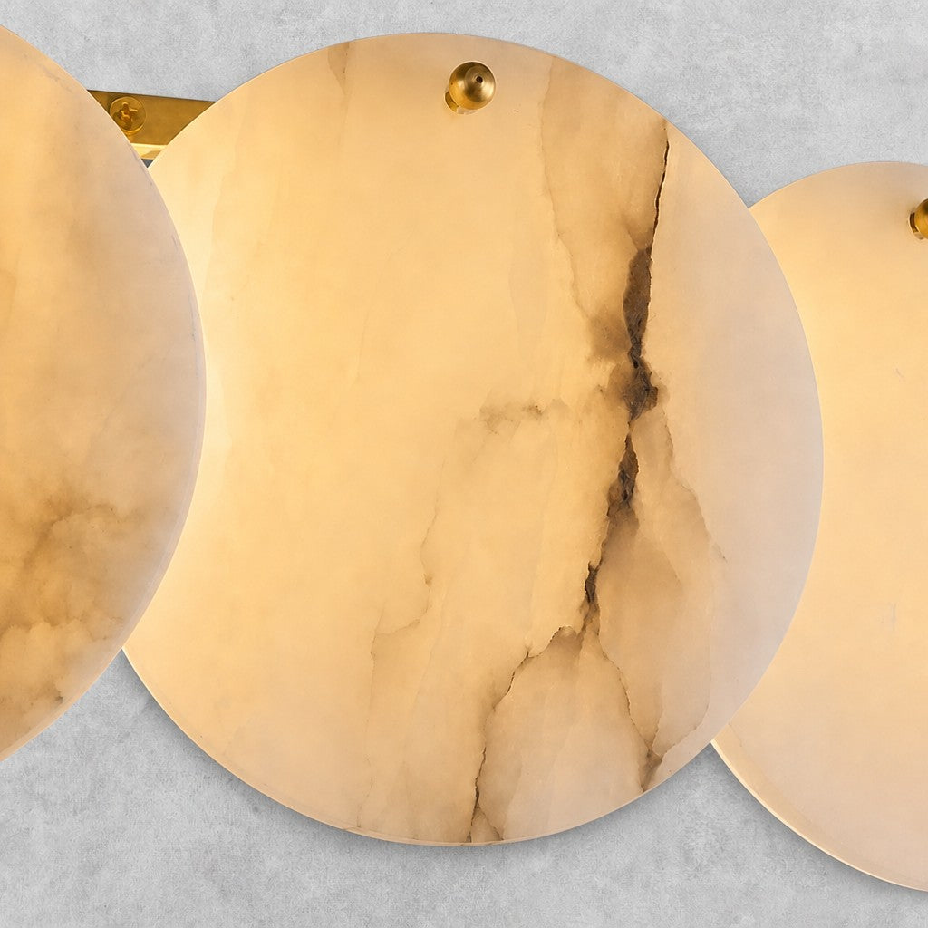 Solara Alabaster Wall Sconce