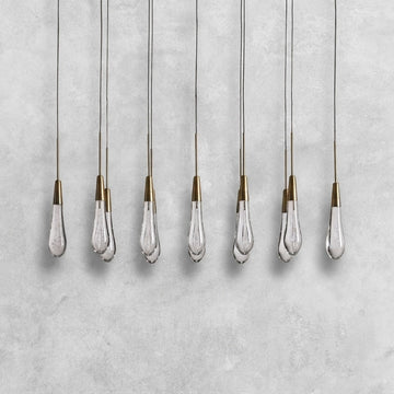 Soltaire Linear Chandelier 37"50"70"