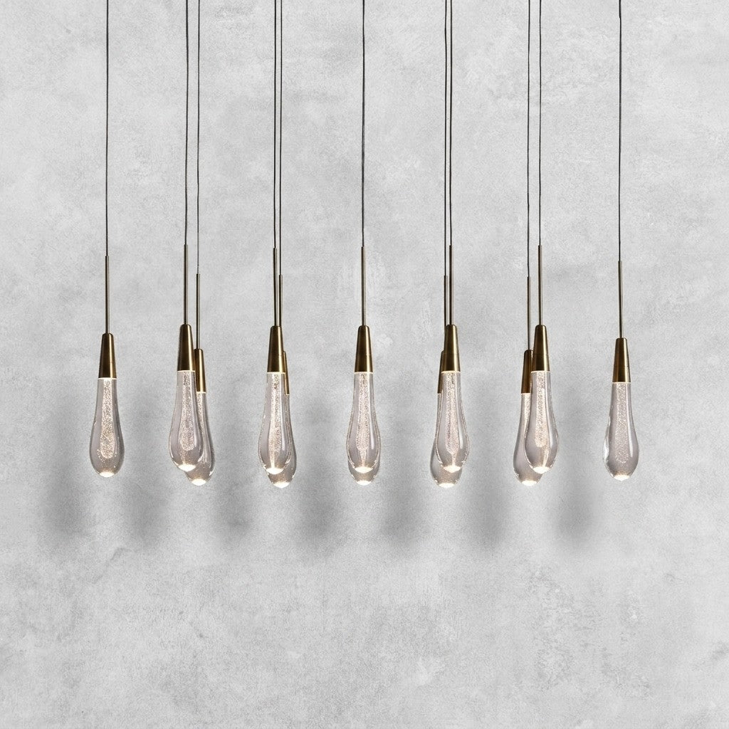 Soltaire Linear Chandelier 37"50"70"87"120"