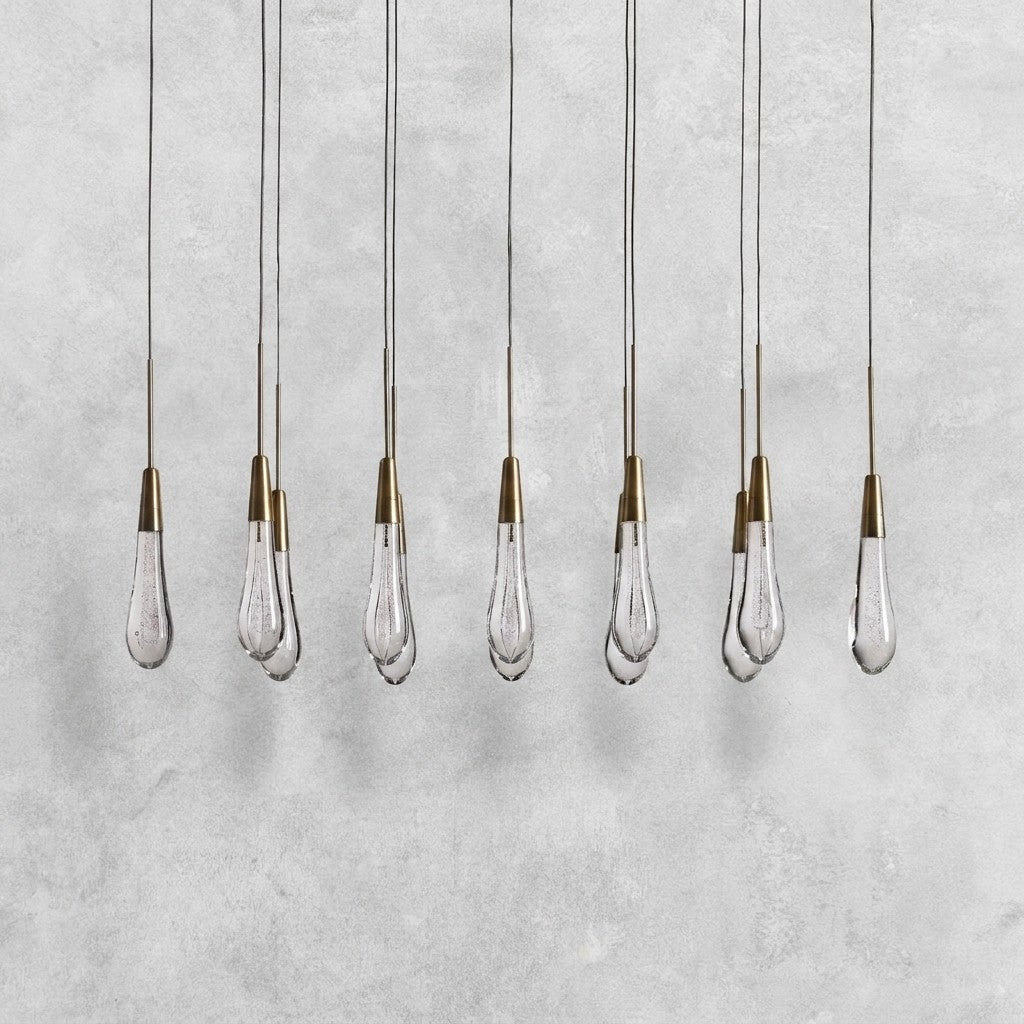 Soltaire Linear Chandelier 37"50"70"87"120"