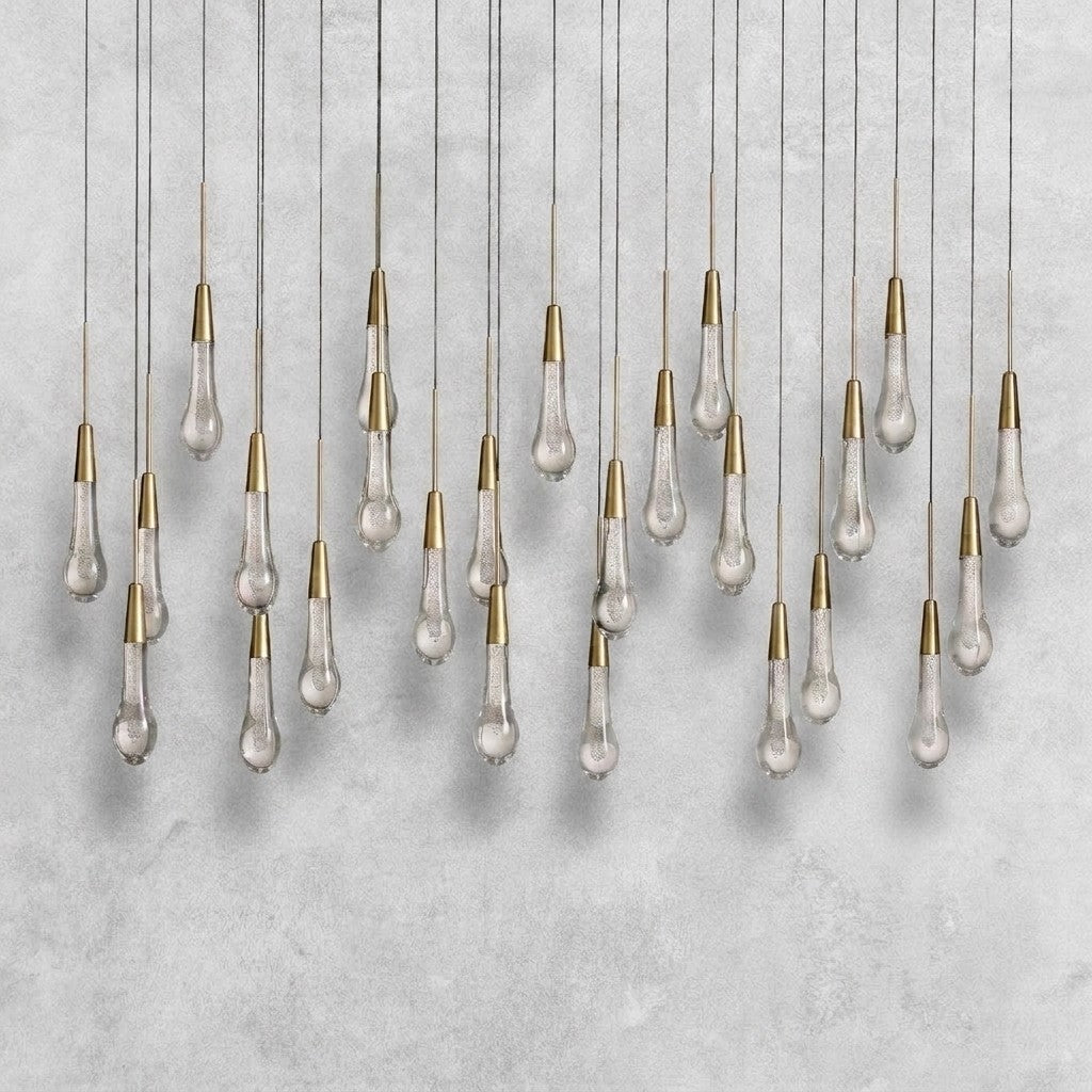 Soltaire Linear Chandelier 37"50"70"87"120"