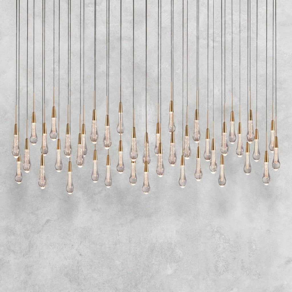 Soltaire Linear Chandelier 37"50"70"87"120"