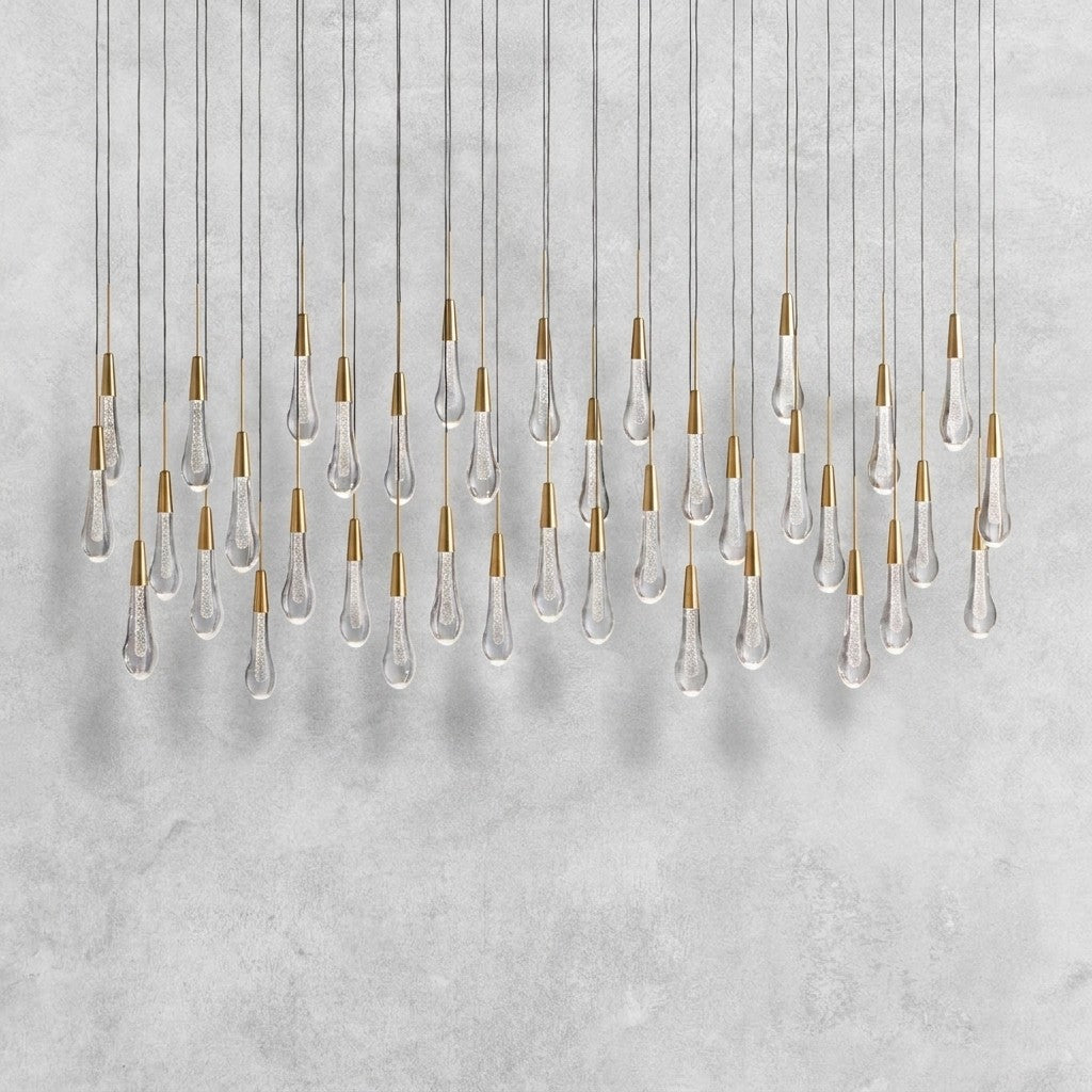 Soltaire Linear Chandelier 37"50"70"87"120"