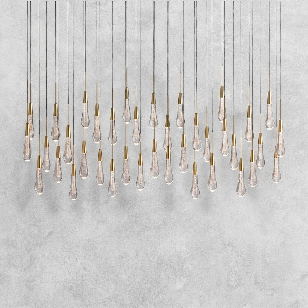 Soltaire Linear Chandelier 37"50"70"87"120"