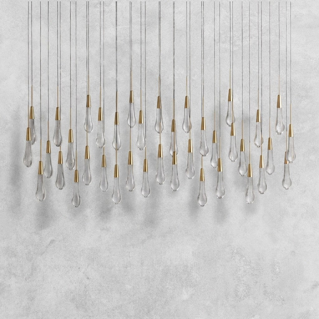 Soltaire Linear Chandelier 37"50"70"87"120"