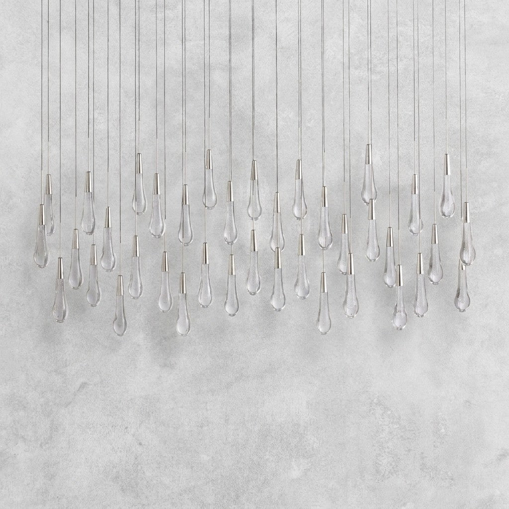 Soltaire Linear Chandelier 37"50"70"87"120"