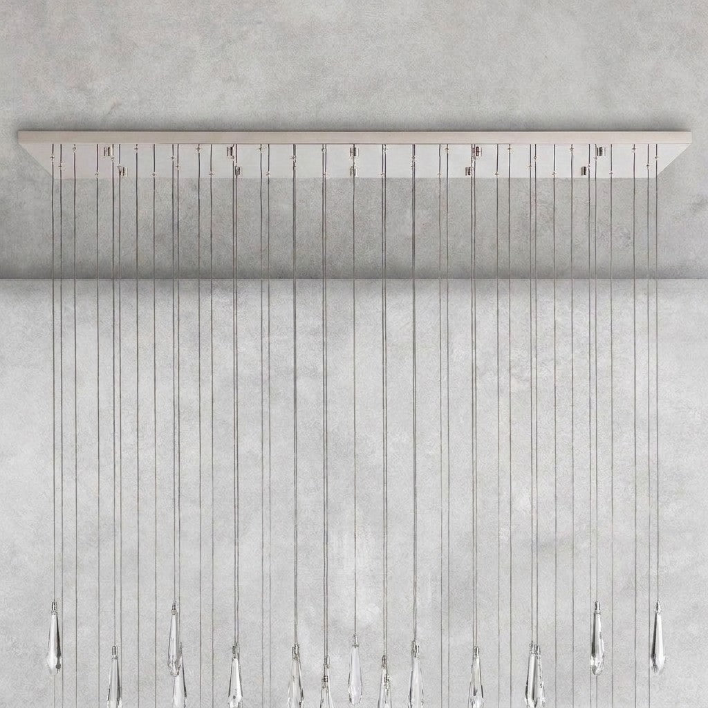 Soltaire Linear Chandelier 37"50"70"87"120"
