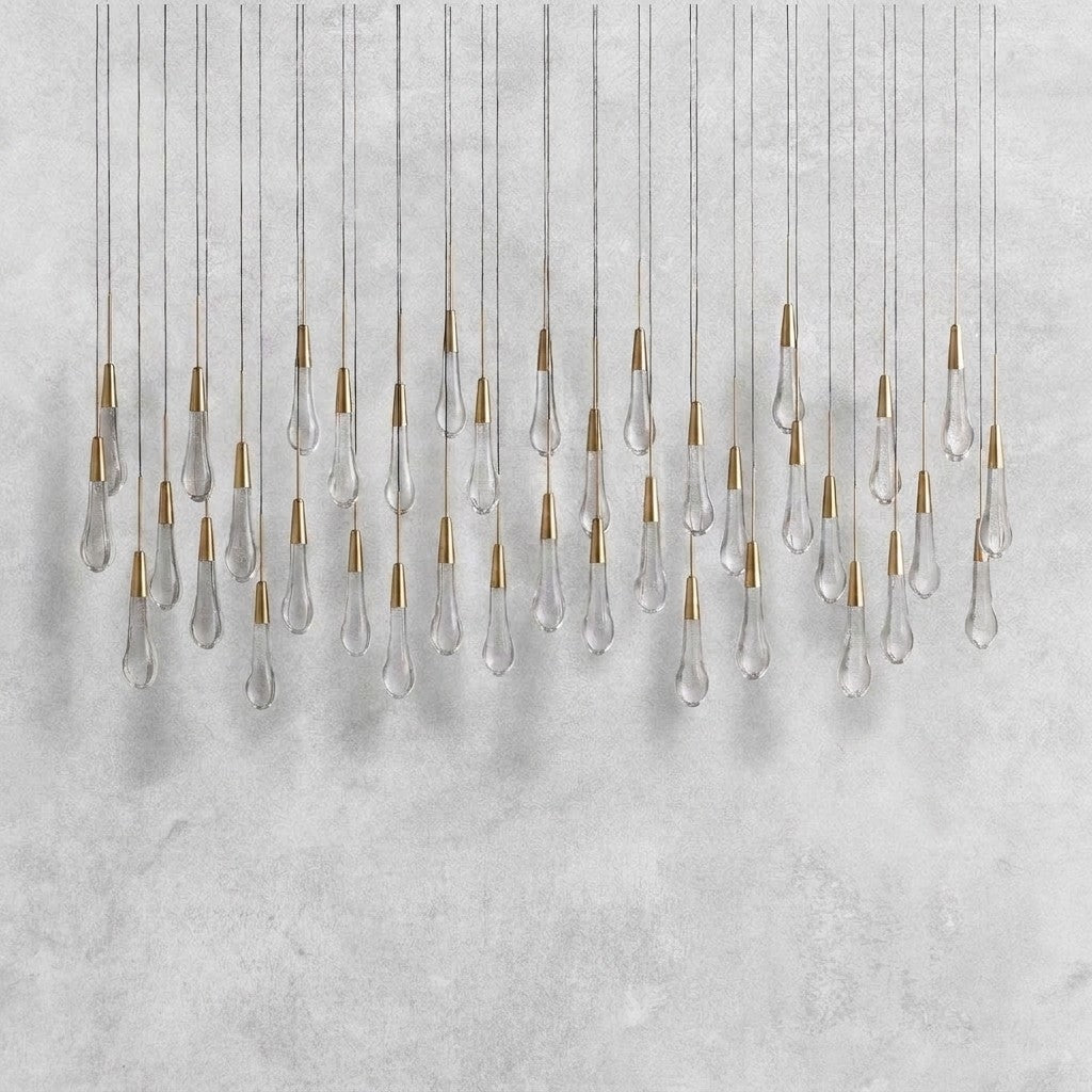 Soltaire Linear Chandelier 37"50"70"87"120"
