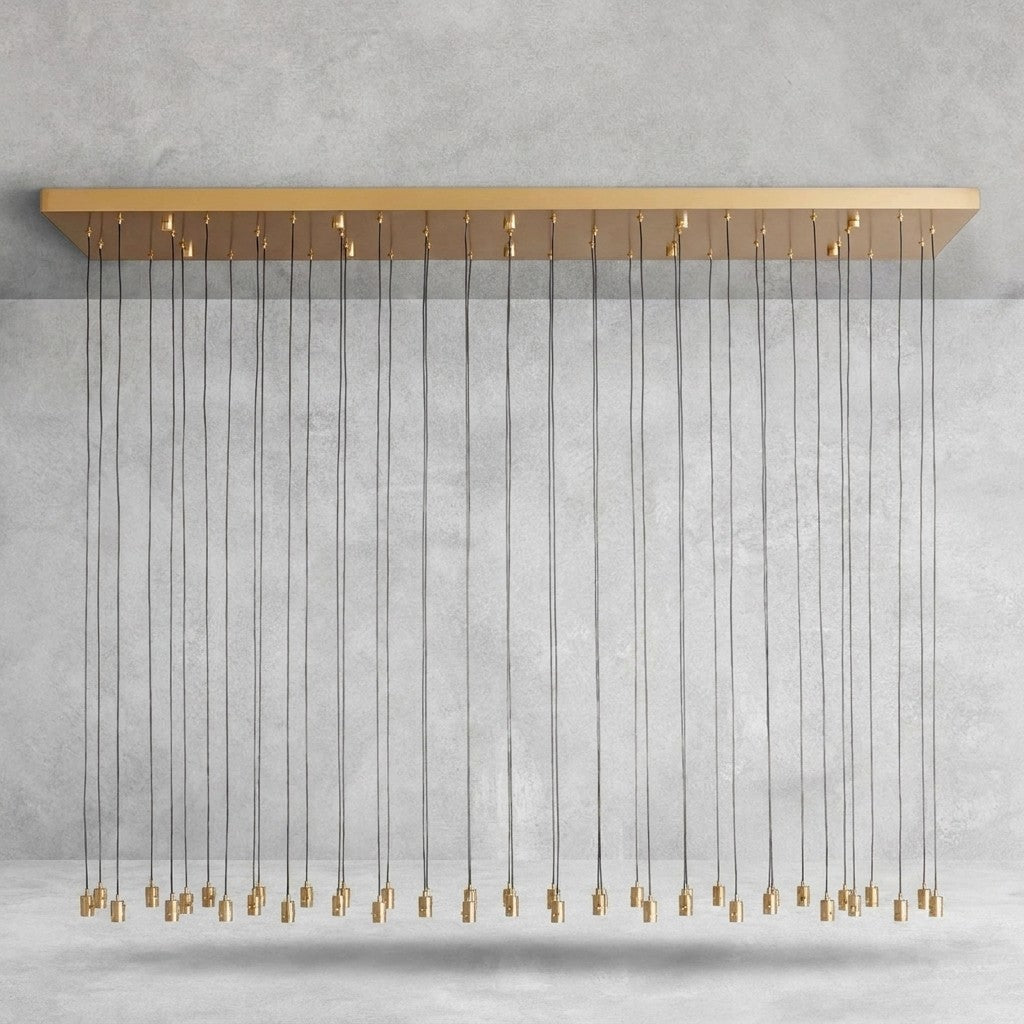 Soltaire Linear Chandelier 37"50"70"87"120"