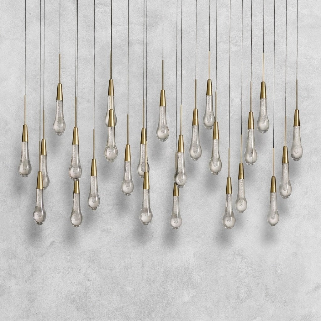 Soltaire Linear Chandelier 37"50"70"87"120"