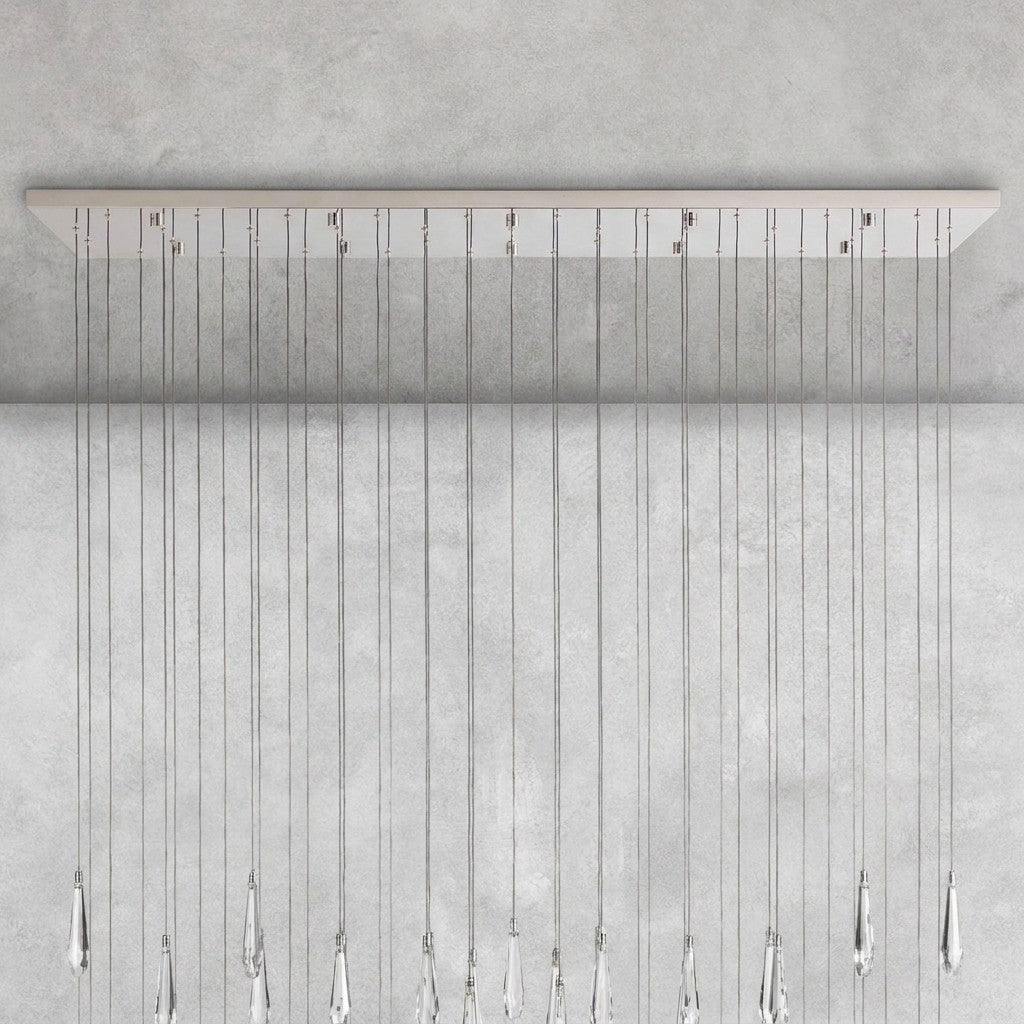 Soltaire Linear Chandelier 37"50"70"87"120"