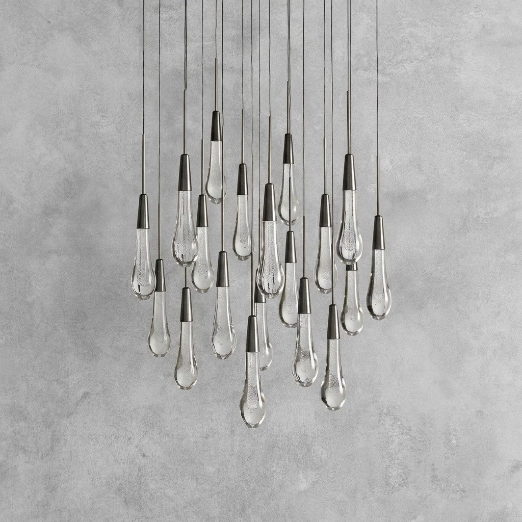 Soltaire Round Chandelier 17" 24" 36" 48"58"