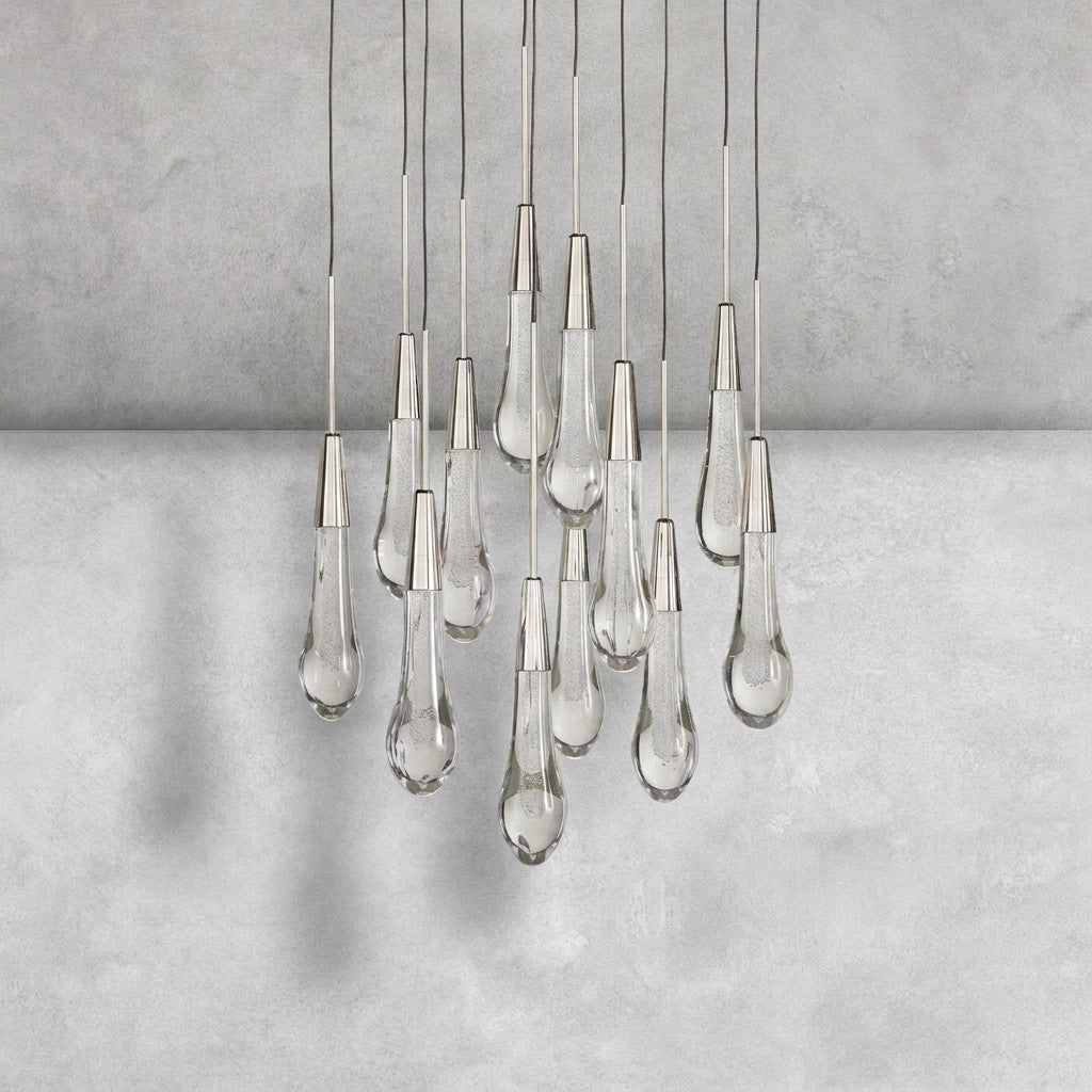Soltaire Round Chandelier 17" 24" 36" 48"58"