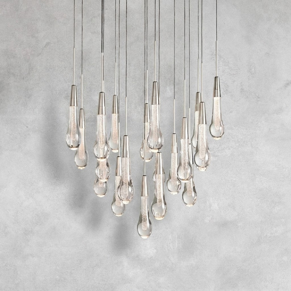 Soltaire Round Chandelier 17" 24" 36" 48"58"