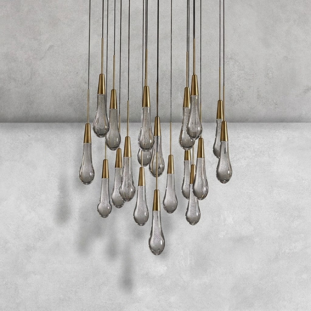 Soltaire Round Chandelier 17" 24" 36" 48"58"