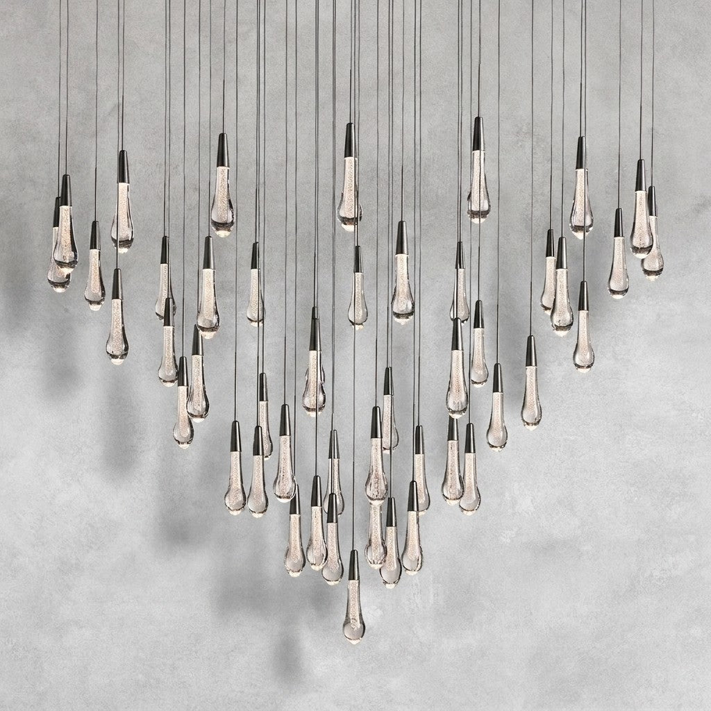 Soltaire Round Chandelier 17" 24" 36" 48"58"
