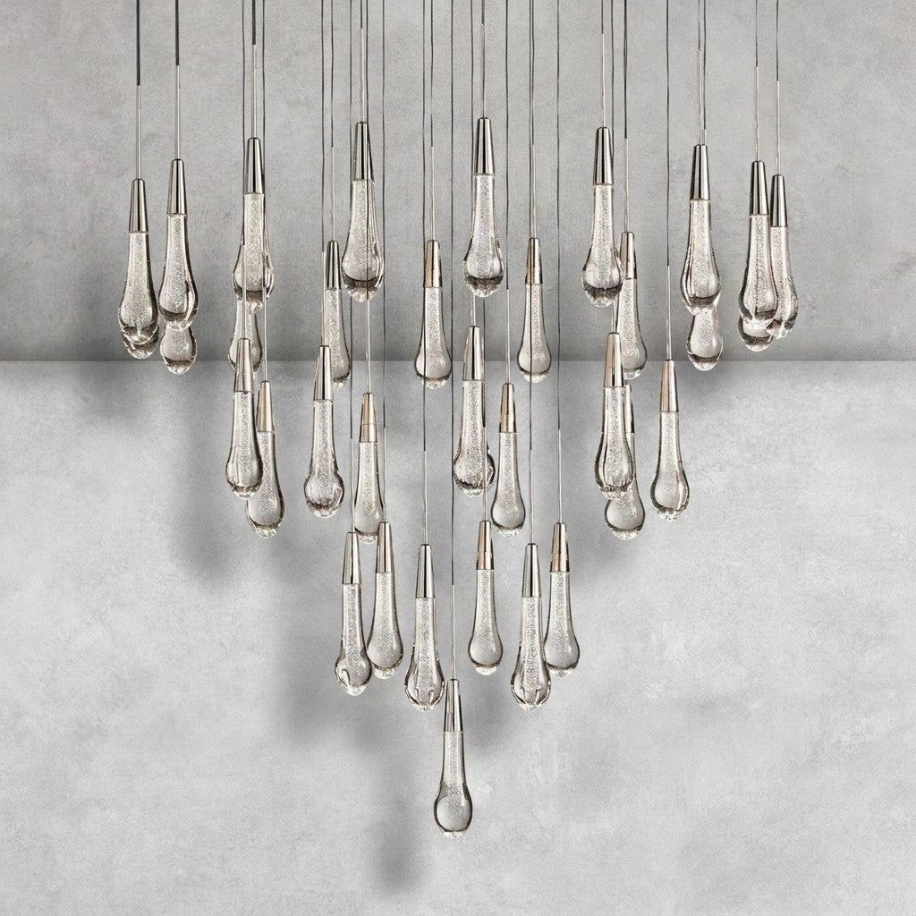 Soltaire Round Chandelier 17" 24" 36" 48"58"