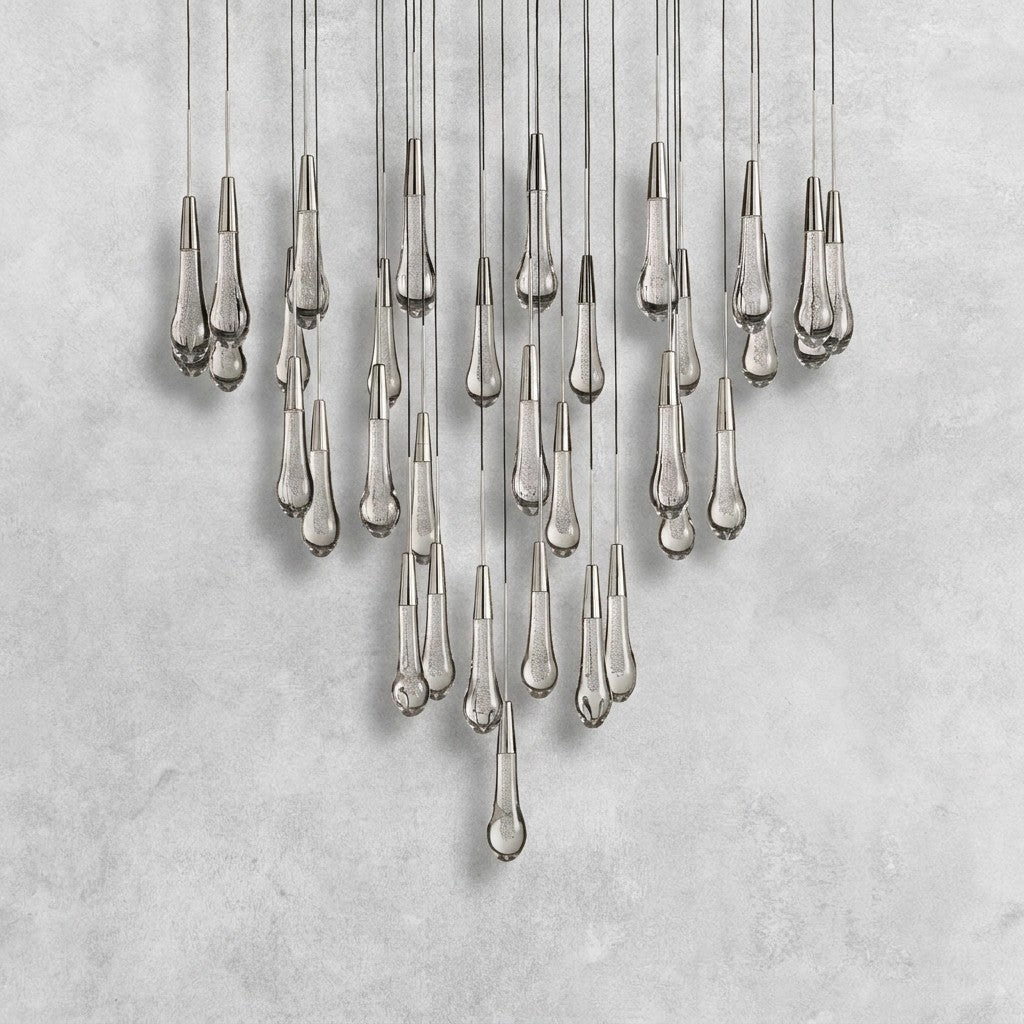 Soltaire Round Chandelier 17" 24" 36" 48"58"