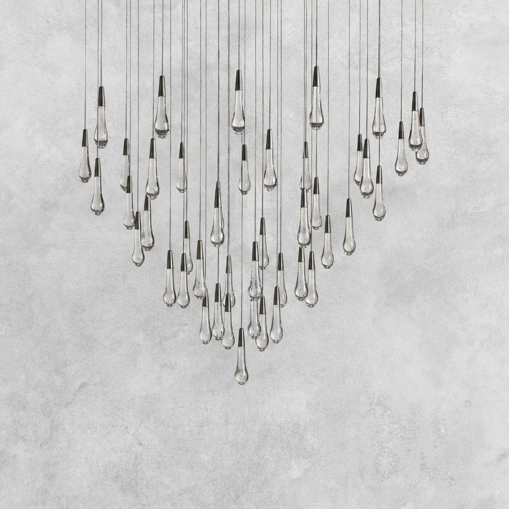 Soltaire Round Chandelier 17" 24" 36" 48"58"