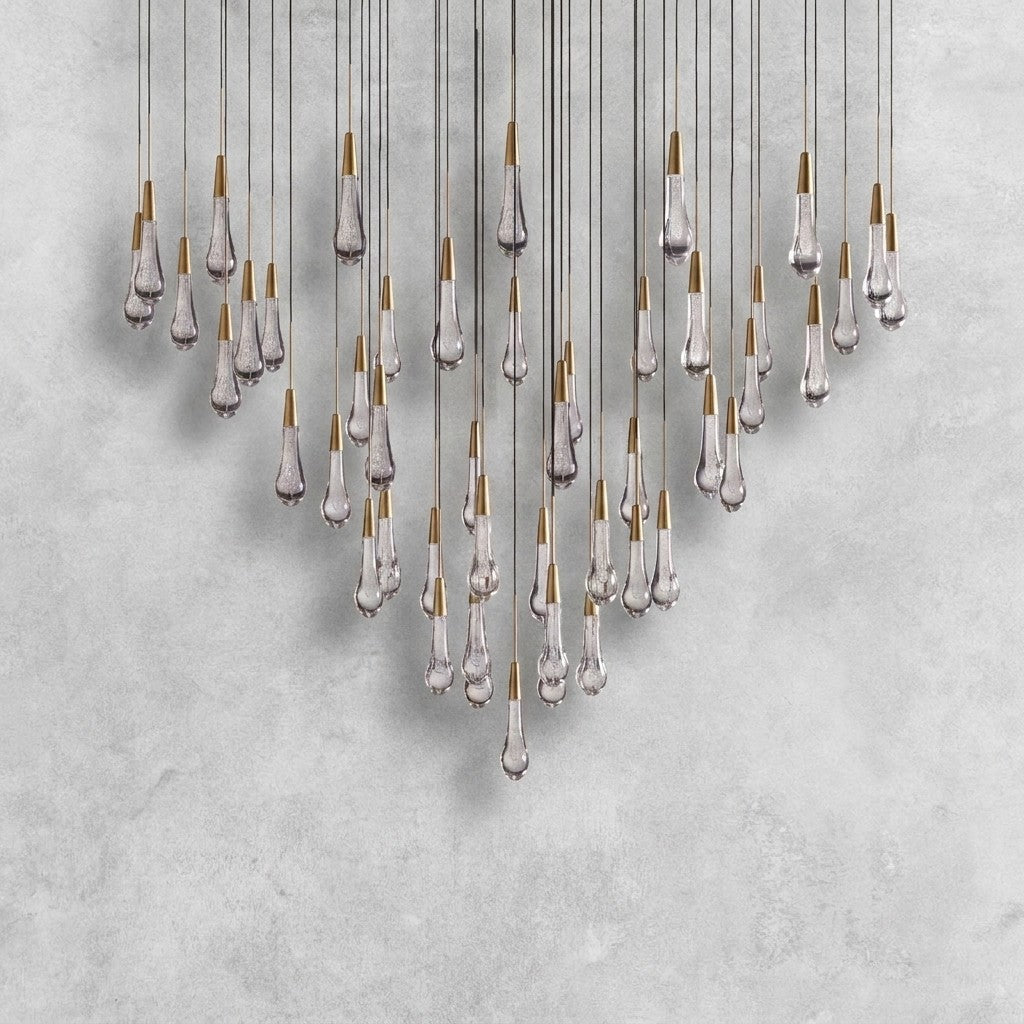 Soltaire Round Chandelier 17" 24" 36" 48"58"
