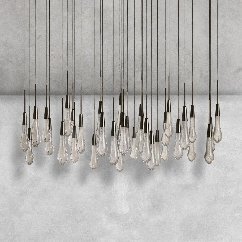 Soltaire Round Chandelier 17" 24" 36" 48"58"