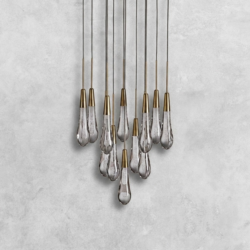 Soltaire Round Chandelier 17" 24" 36" 48"58"