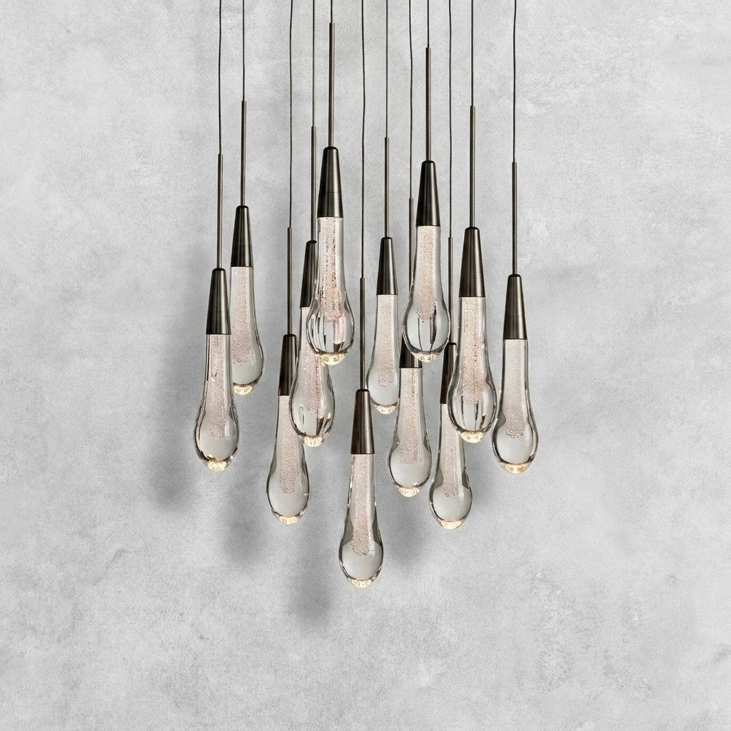 Soltaire Round Chandelier 17" 24" 36" 48"58"